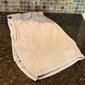 H&M Gray Flat Front Men Shorts